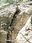 Скобы и цепи в каньоне Вонвуз Краков