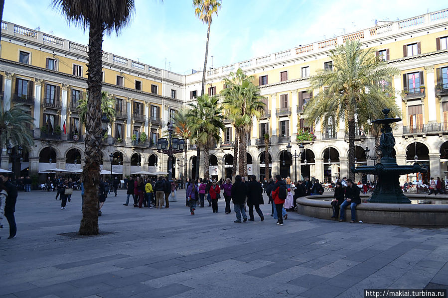 Королевская площадь. Барселона, Испания