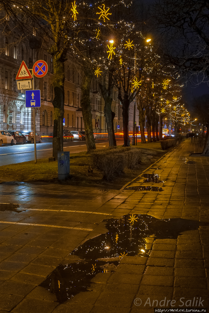 Бесснежное наше рождество Рига, Латвия