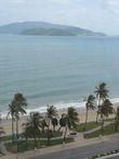 г. Нячанг. Вид на Южно-Китайское море с 8-го этажа гостиницы.