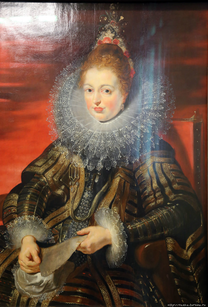 Рубенс. Инфанта Изабелла Клара Евгения,жена Альбрехта седьмого Вена, Австрия