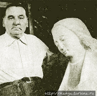 Busquets Montalva  в своей мастерской. 1960 г. Из интернета