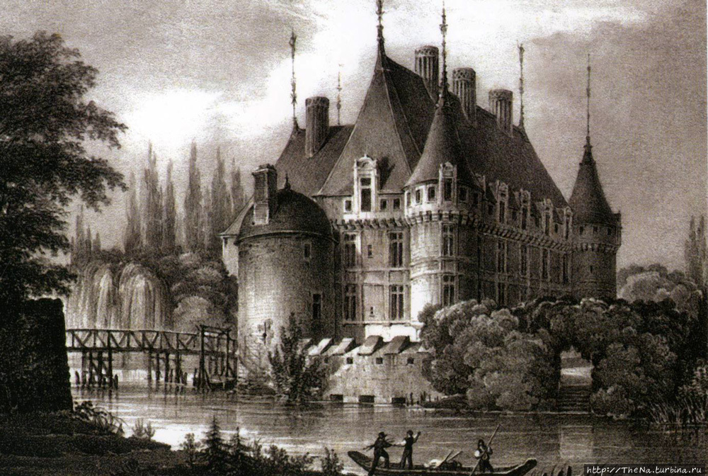 1824 г. Азе-ле-Ридо, Франция