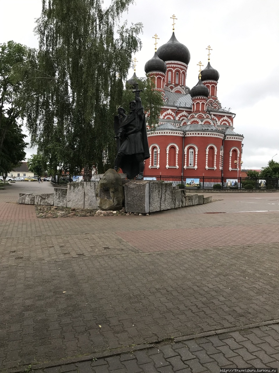 Памятник князю Борису и Храм Воскресения Христова Борисов, Беларусь