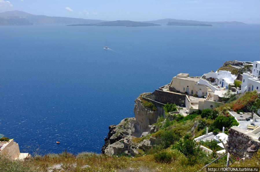 Самый фотогеничный остров Греции Ия, остров Санторини, Греция