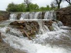 Водопад Примыканский,пгт.Дзержинский.,Луганская область