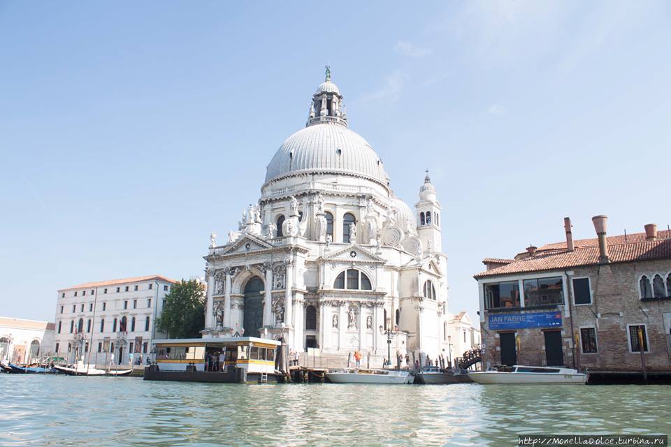 Venezia: маршрут punta Dogana — ponte Rialto Венеция, Италия