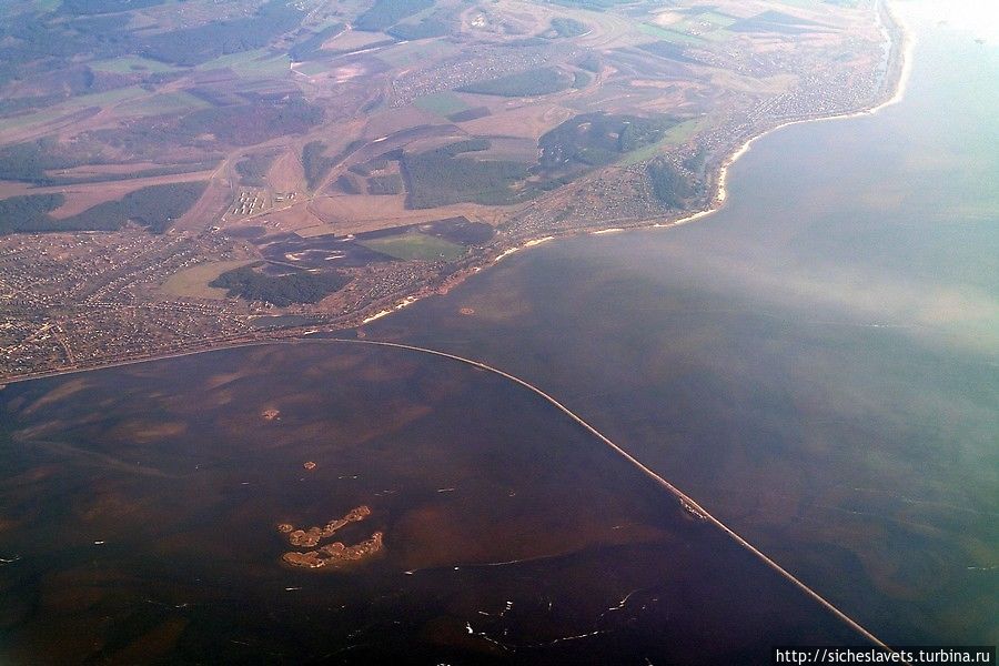 Чуден Днепр с высоты перелета Киев-Днепропетровск Днепр, Украина