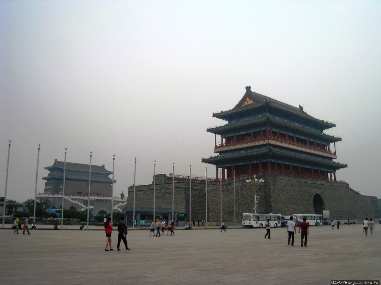 Площадь Тяньаньмэнь Пекин, Китай