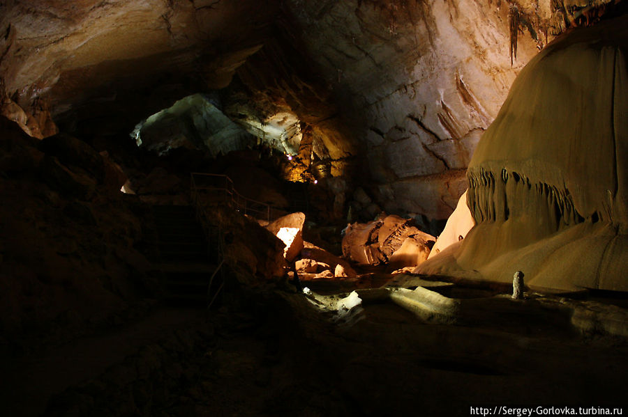 Подземелье на высоте почти в километр Алушта, Россия