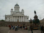 Памятник Александру II (1894 год) и Кафедральный собор на Сенатской пл.