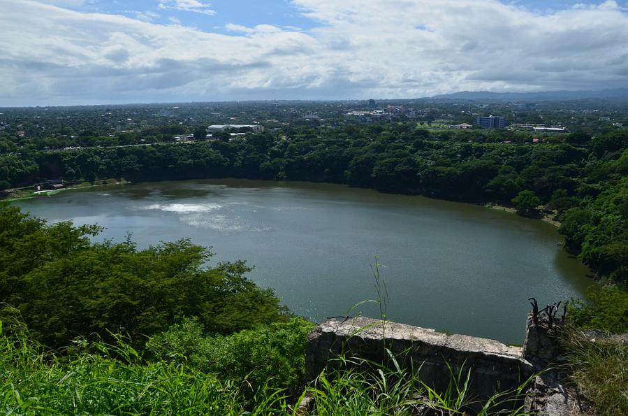 Вулканическое озеро Тискапа Никарагуа