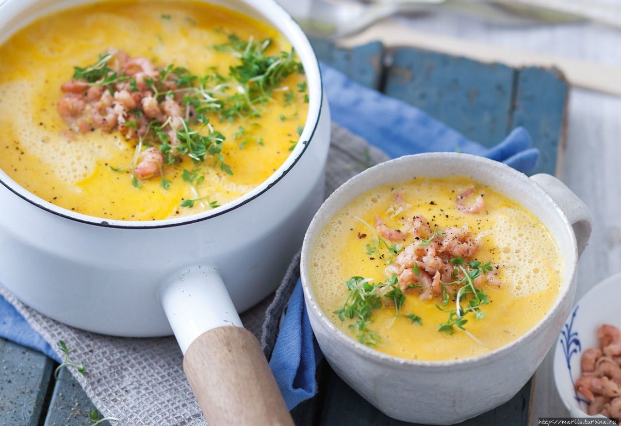 Гороховый суп с сыром косичка
