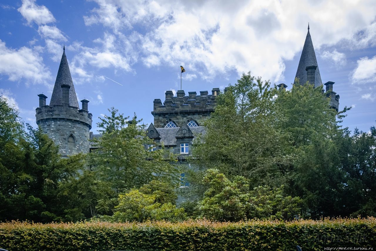 Замок Инверари ,Inveraray Castle,Великобритания Инверарей, Великобритания