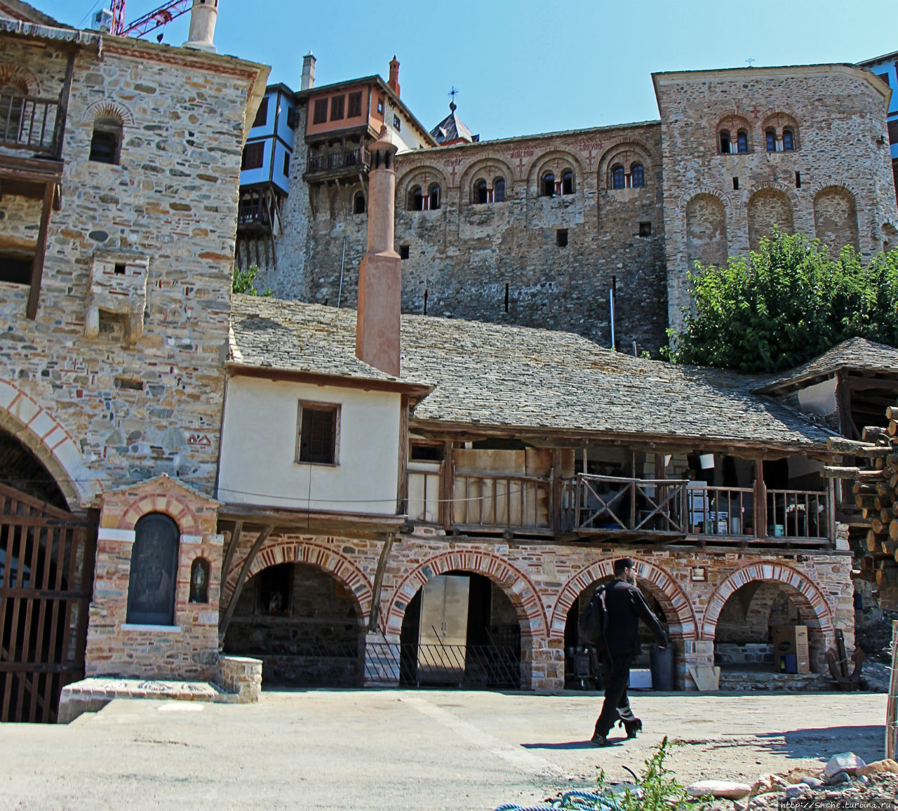 Ватопед Монастырь Ватопед (Афон), Греция