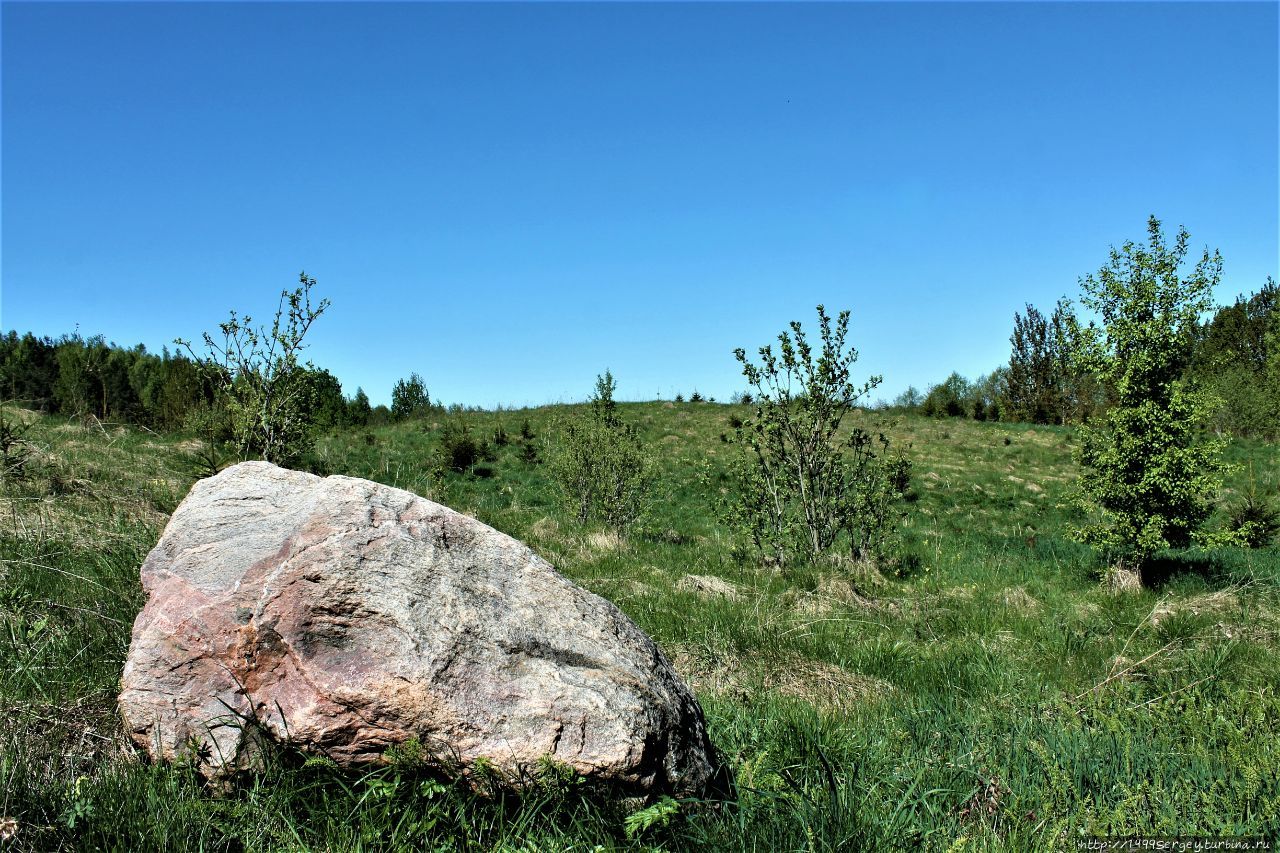 Борисов камень в посёлке Друя / Borisov stone in Druy/Барысаў камень у Друя