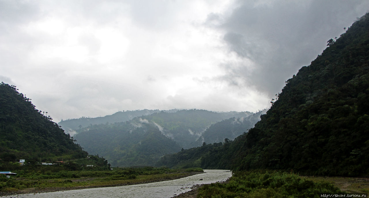 N.P. Cayambe-Coca — горы, реки, водопады. Дорога в облаках Кайамбе-Кока Экологический Заповедник, Эквадор