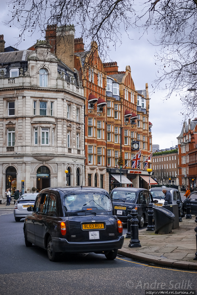 Новогодний Лондон. SLOAN SQUARE Лондон, Великобритания