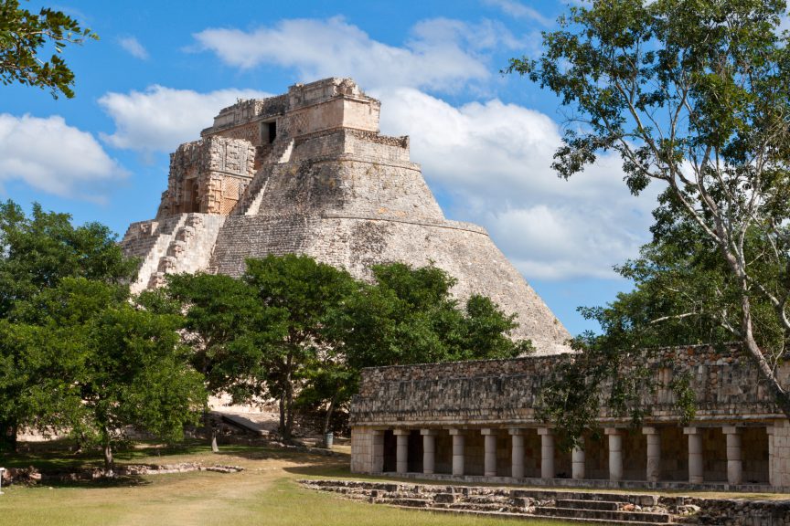Ушмаль древний город майя / Uxmal antigua ciudad maya