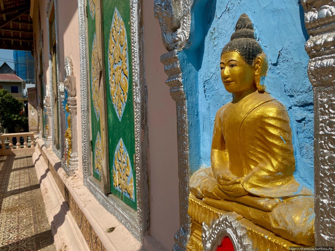 Пагода Саравоан-Течо Пномпень, Камбоджа
