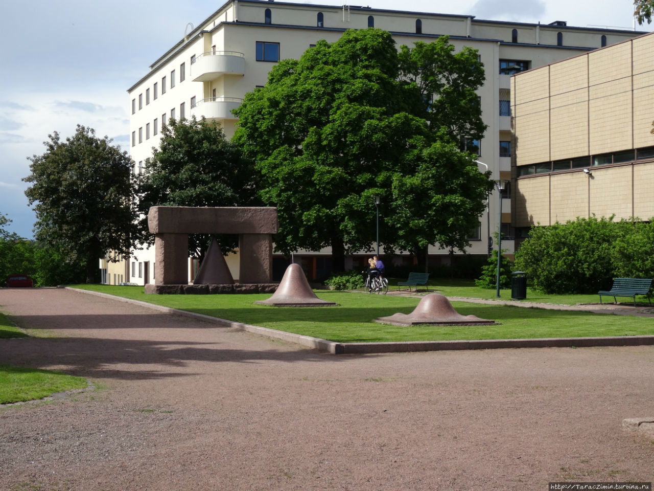 Котка. Неспешная прогулка по центру города Котка, Финляндия