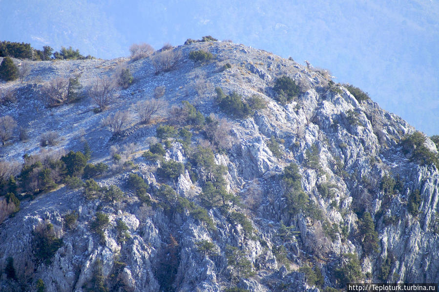 Горное плато перед нами. Алания, Турция