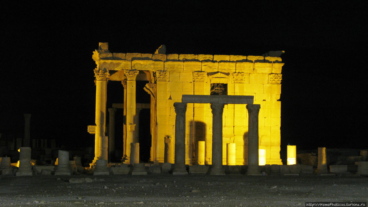 Храм Баал-Шамина. Его больше нет. Тадмур (Пальмира), Сирия