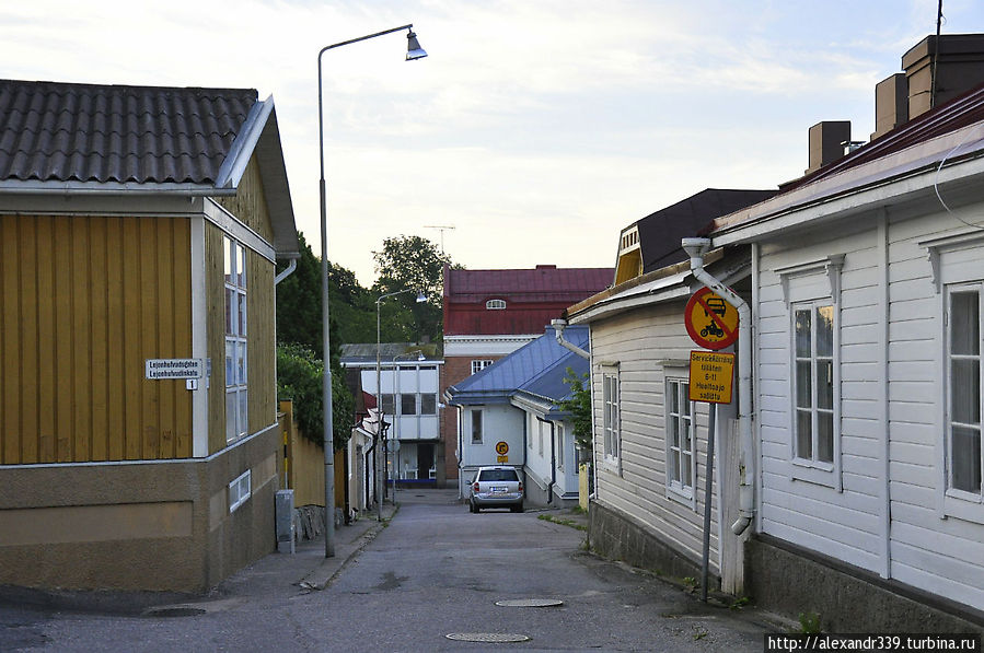 Город на Дубовом острове Расеборг (|Экеняс), Финляндия