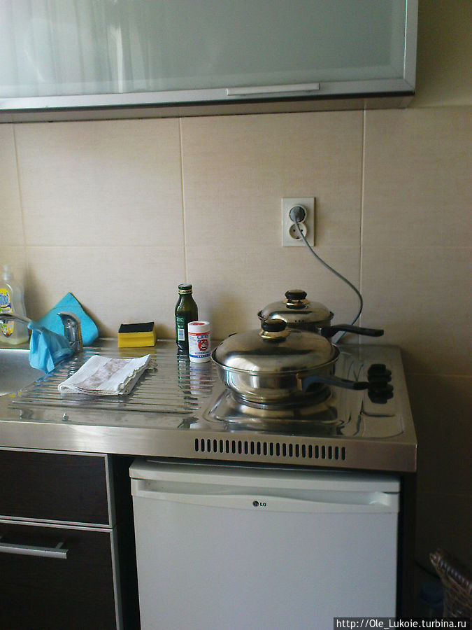Кухня в номере Будва, Черногория