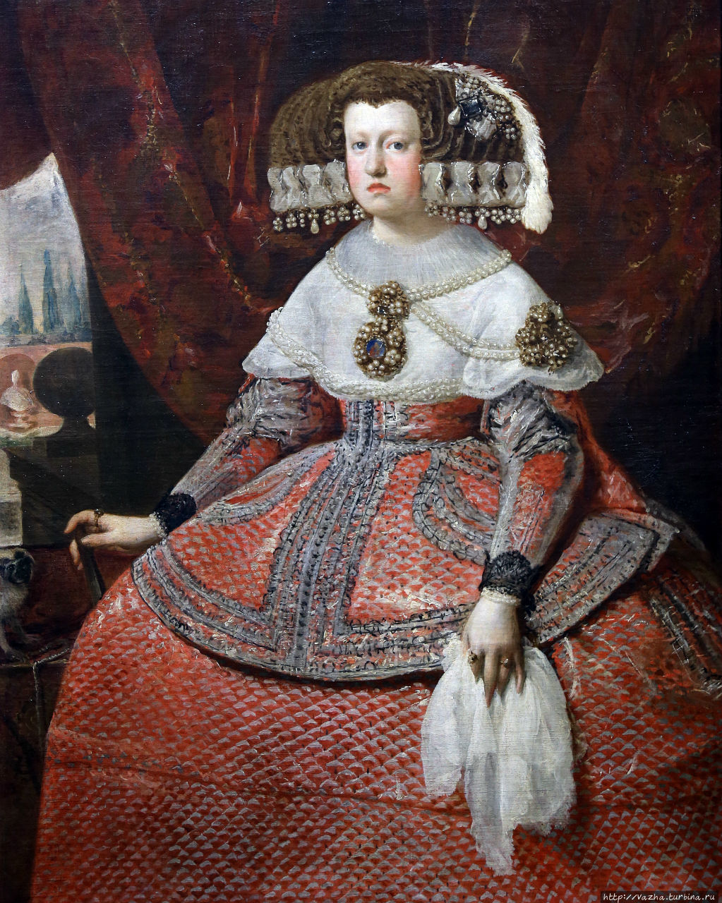 Портрет инфанты Марии Терезии. Веласкес Вена, Австрия