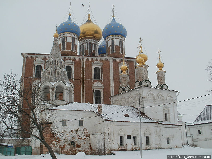 Рязанский Кремль зимой Рязань, Россия