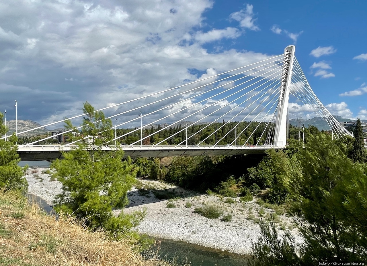 Мост Миленијум Подгорица, Черногория
