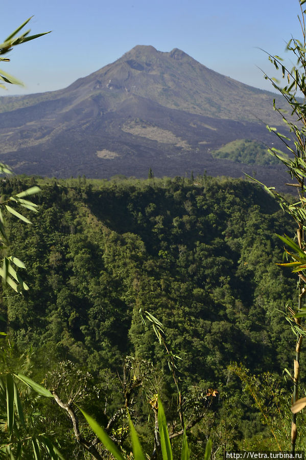 Вулкан Батур — видели лишь издали Индонезия