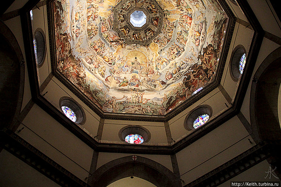 Кусочек купола собора Санта-Мария-дель-Фьоре