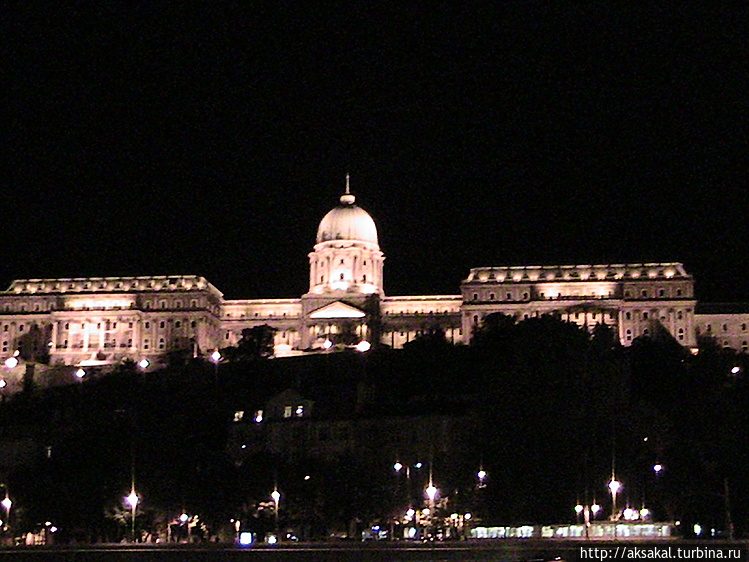 Будапешт ночью.