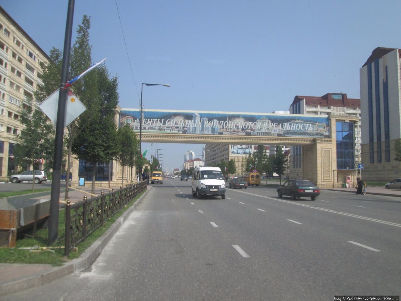 Поездка от Грозного до Ингушетии Грозный, Россия
