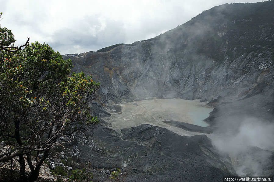 Вулкан Тангкубан Пераху. Ява, Индонезия