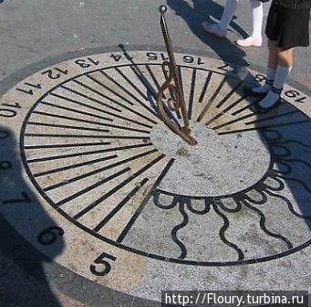 Солнечные часы в Артиллерийской бухте Севастополь, Россия