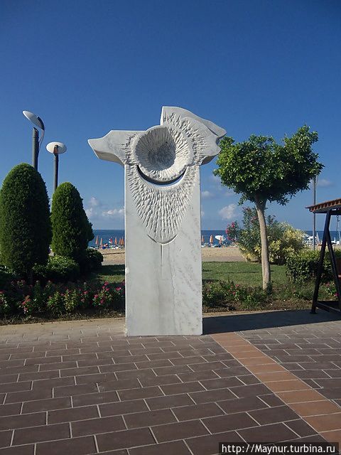 Набережная и пляж Клеопатры Алания, Турция