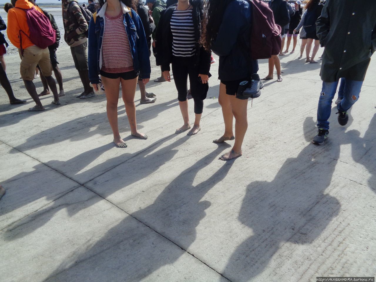 Мон-Сен-Мишель. Искатели жемчуга Мон-Сен-Мишель, Франция