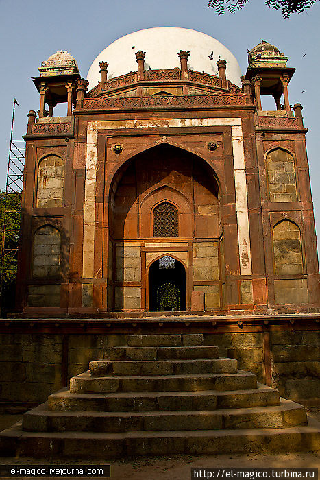 Раджгхат, гробница Хумаюна, Кутуб-Минар Дели, Индия