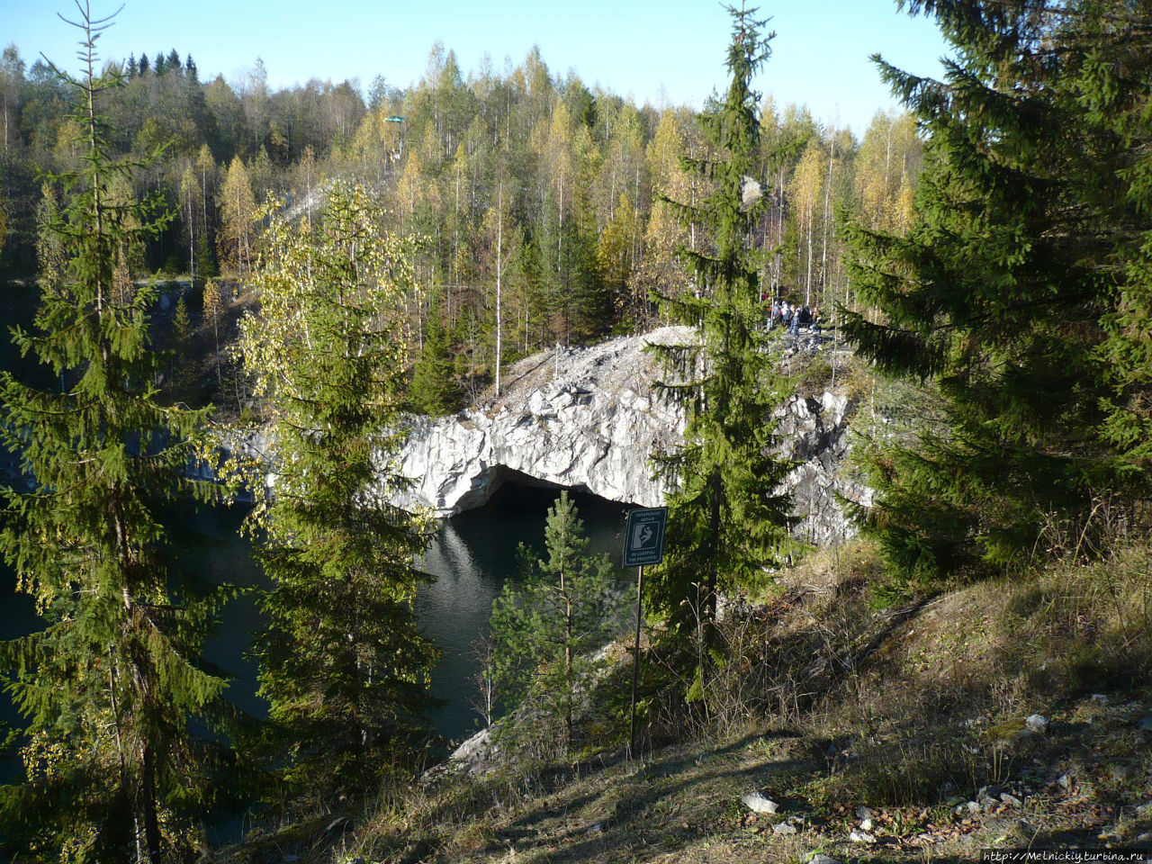 Мраморный каньон Рускеала, Россия