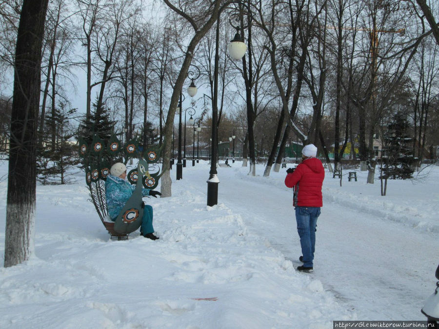 Прогулка по новогодней Тюмени — улица Осипенко Тюмень, Россия