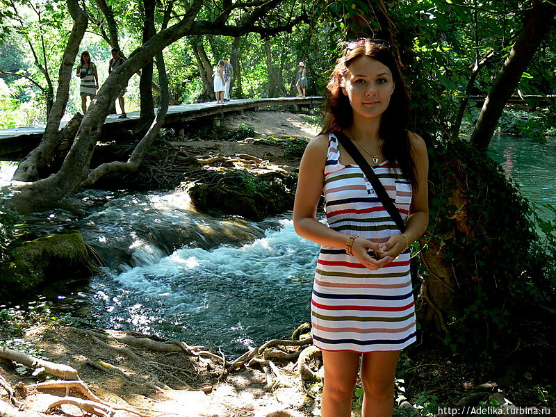 Мы купались в водопаде национального парка Крка Хорватия