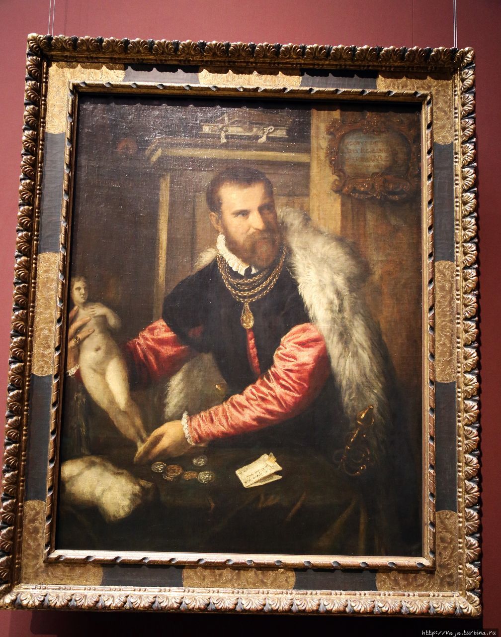 Тициан. Портрет Якопо де Страда Вена, Австрия