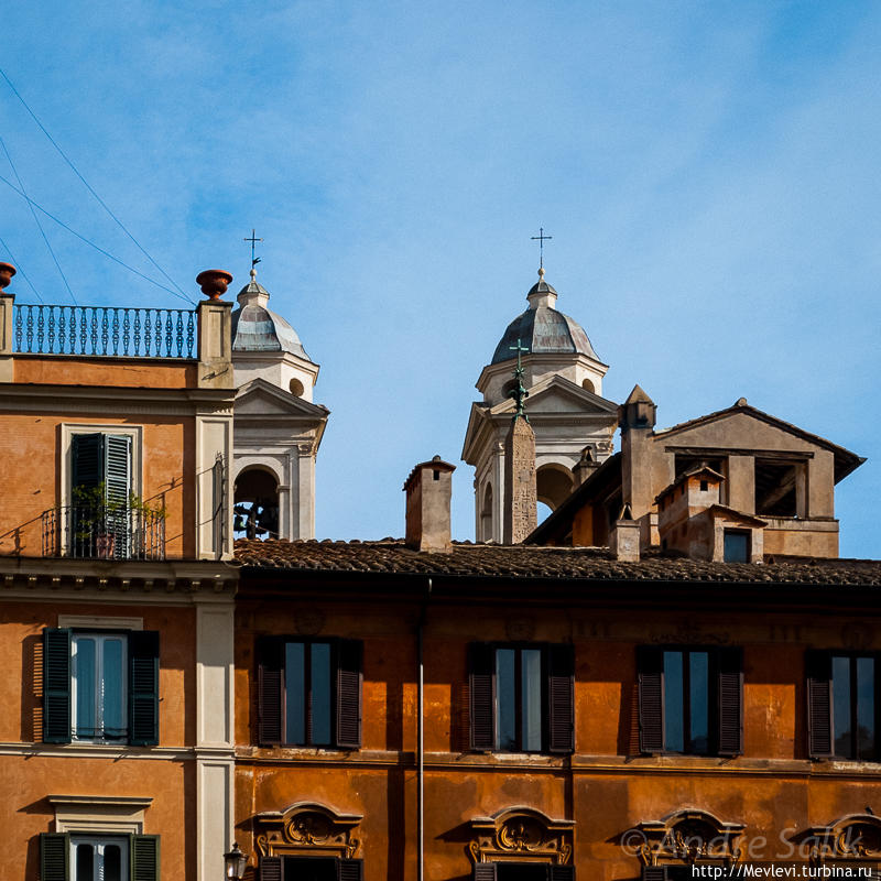 Площадь Испании. Испанская лестница Рим, Италия