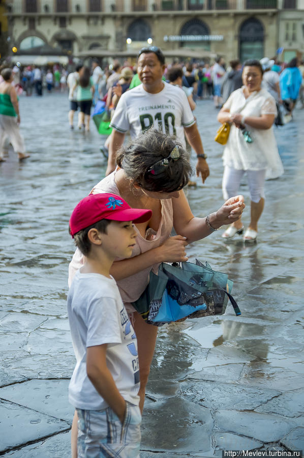 Площадь Синьории Флоренция, Италия