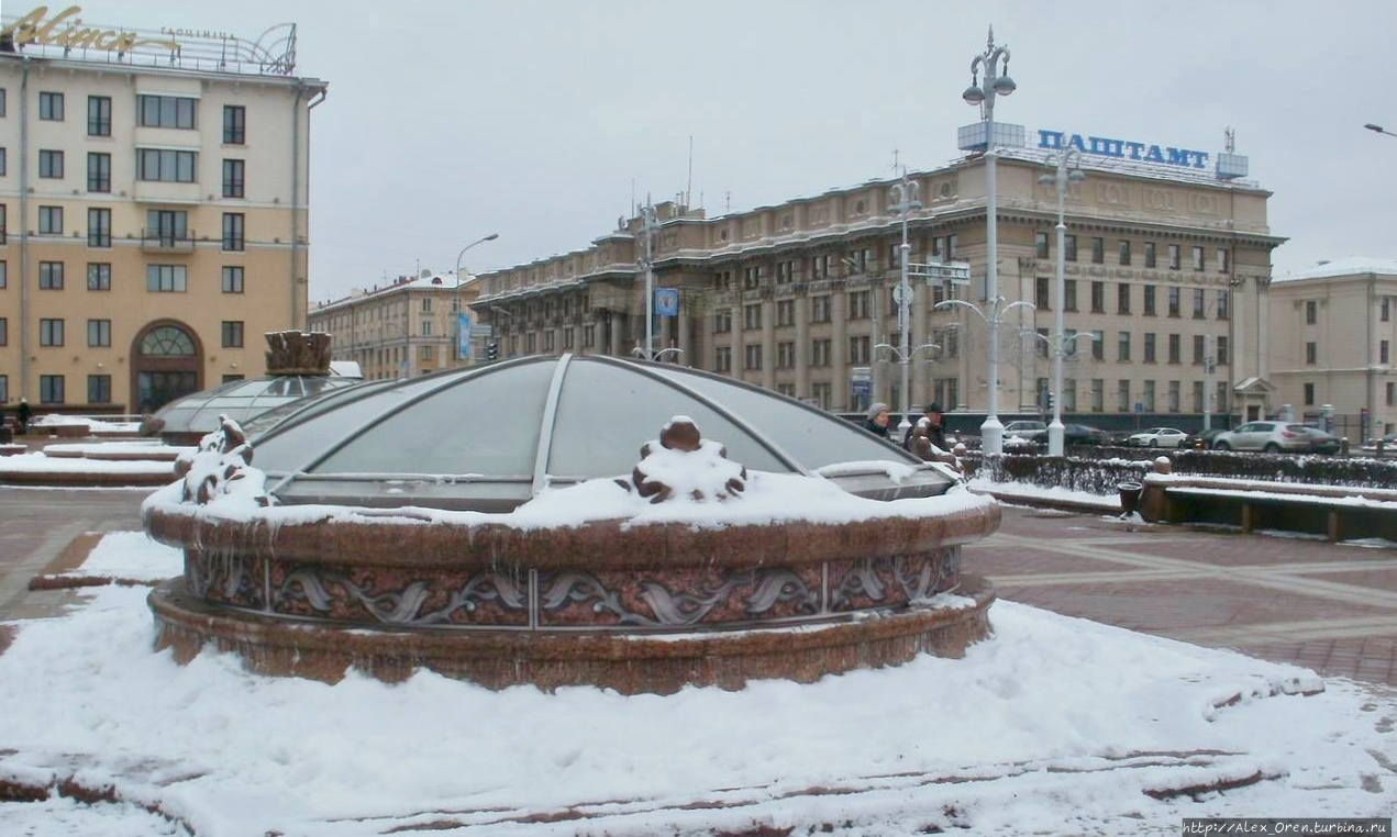 Площадь Независимости Минск, Беларусь