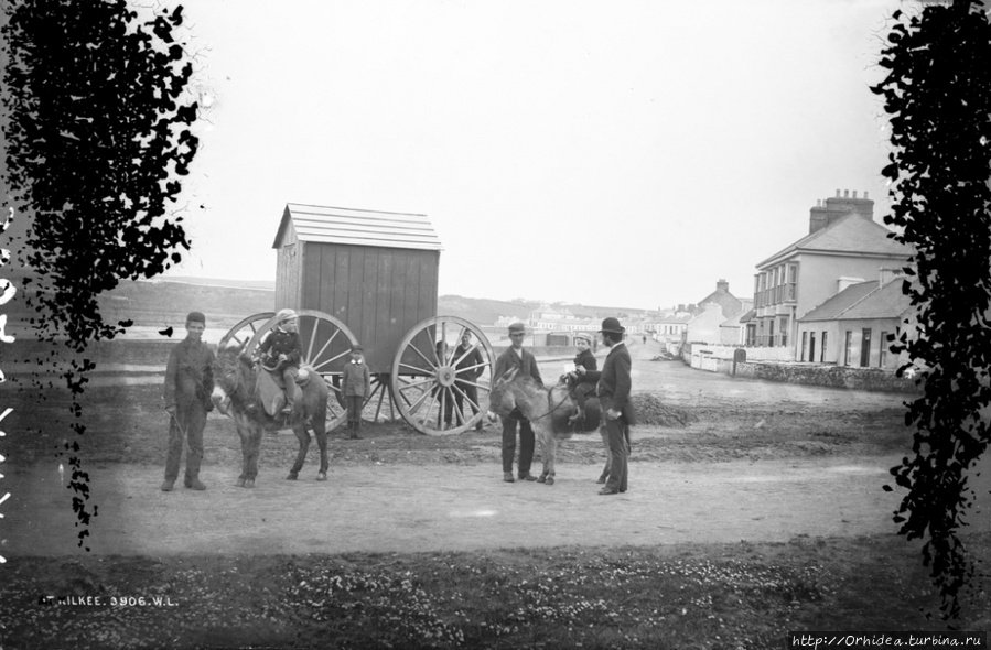 Килки в графстве Клэр. 1880 год. Ирландия