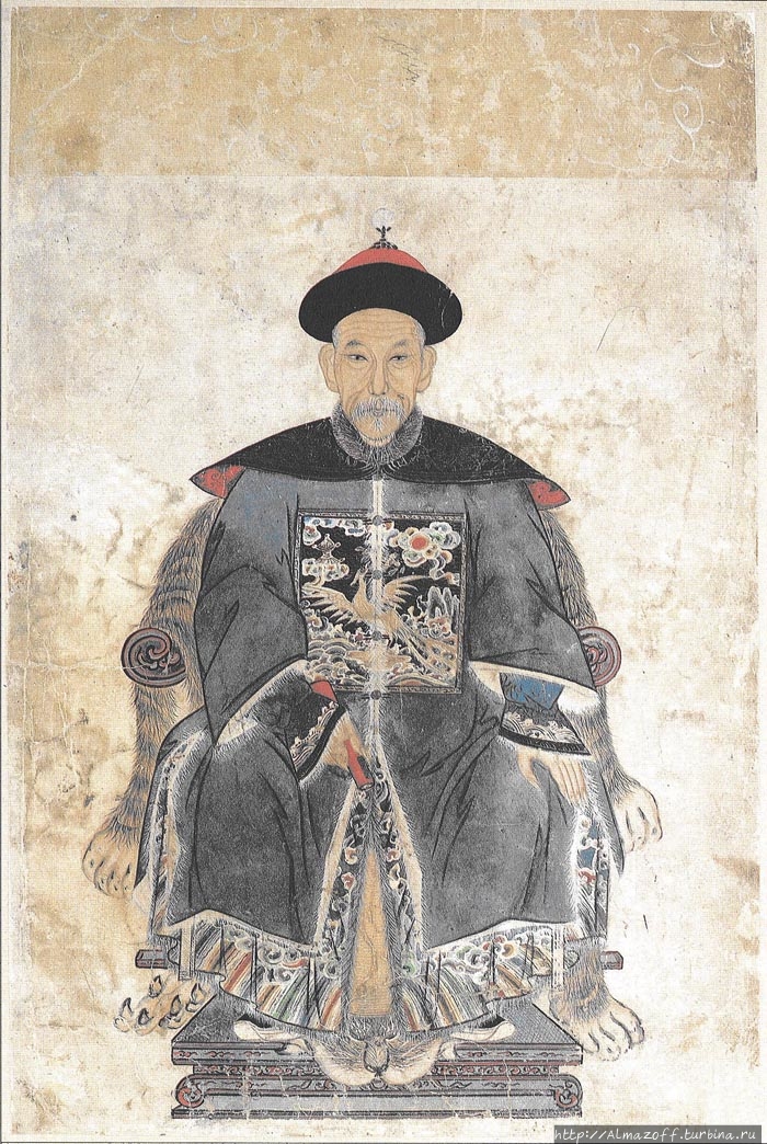Правитель Му Де (1714–1777), официальный портрет. Лицзян, Китай